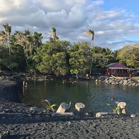 Oceanfront Cottage Near The Kalapana Lava Flows Kehena Extérieur photo